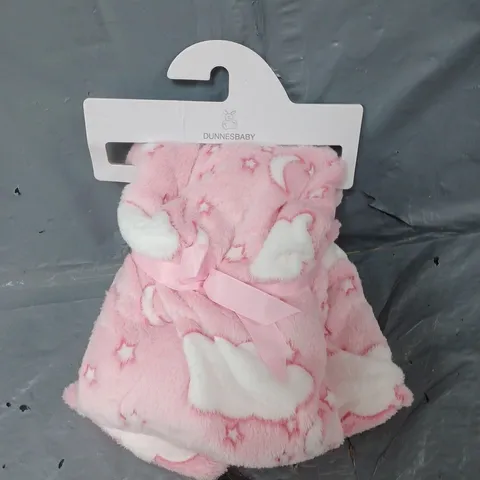 DUNNESBABY PINK BABY BLANKET 