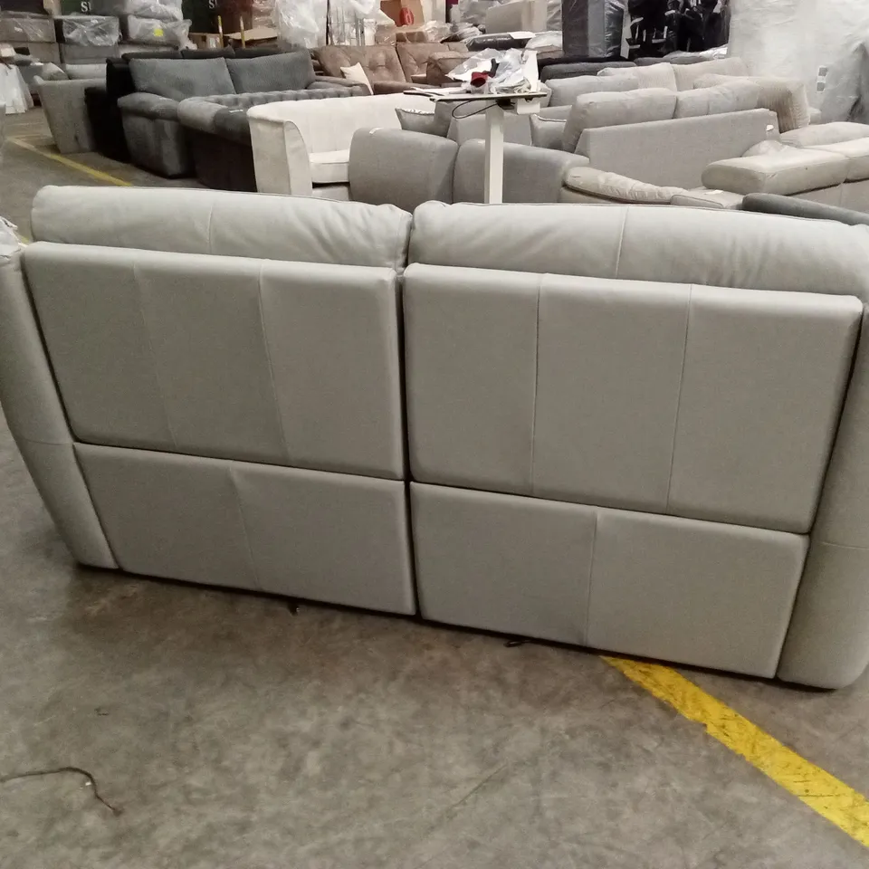 QUALITY DESIGNER ITALIAN MADE GIORGIA 3 SEATER LEATHER ELECTRIC RECLINER SOFA