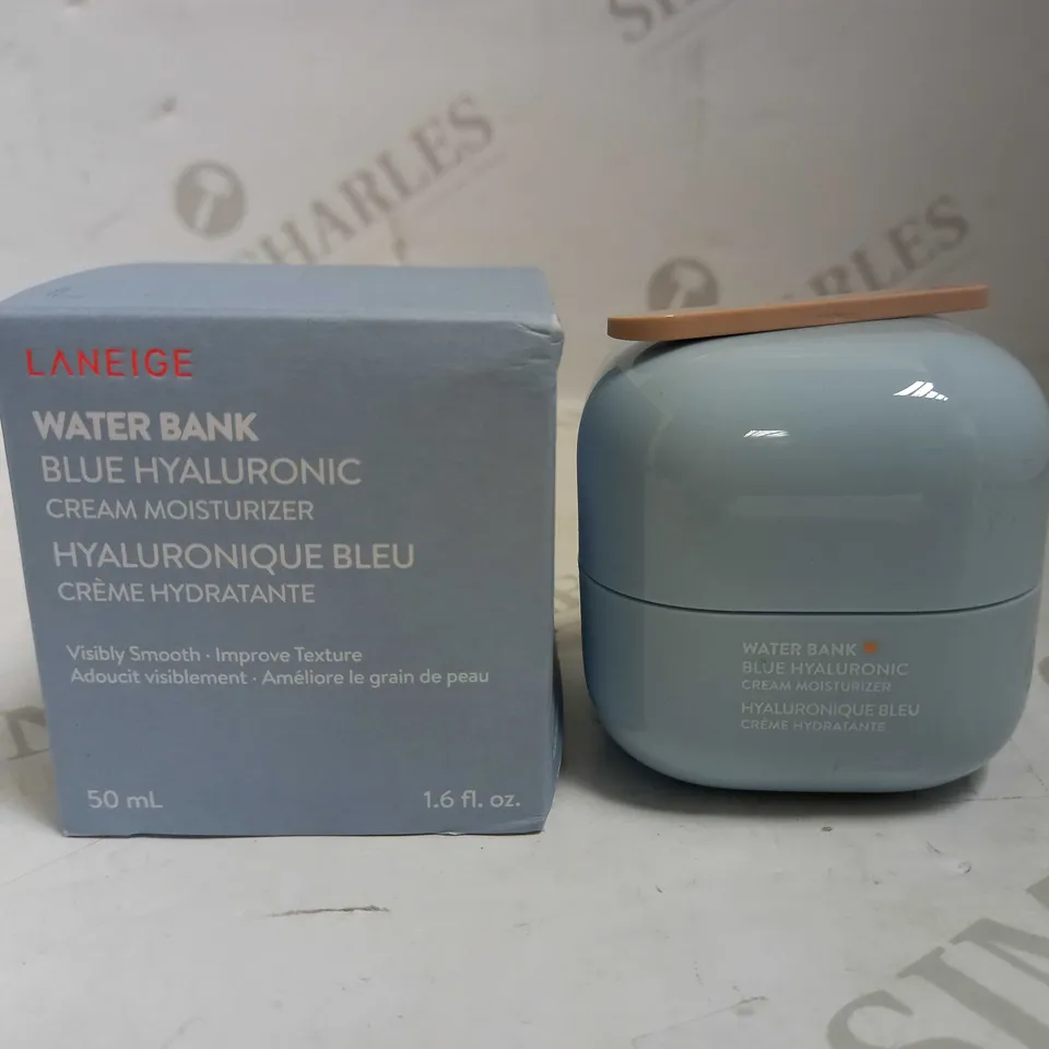 LANEIGE WATER BANK BLUE HYALURONIC CREAM MOISTURISER 50ML
