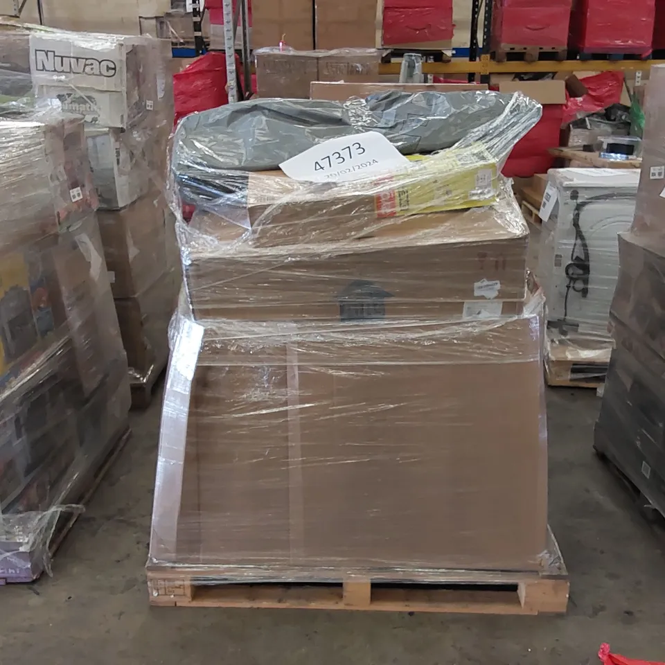 PALLET OF APPROXIMATELY 31 UNPROCESSED RAW RETURN HOUSEHOLD AND ELECTRICAL GOODS TO INCLUDE;