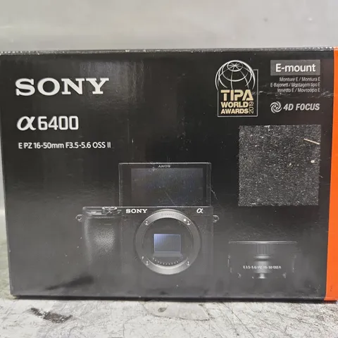 SONY A6400 ILCE-6400K CAMERA