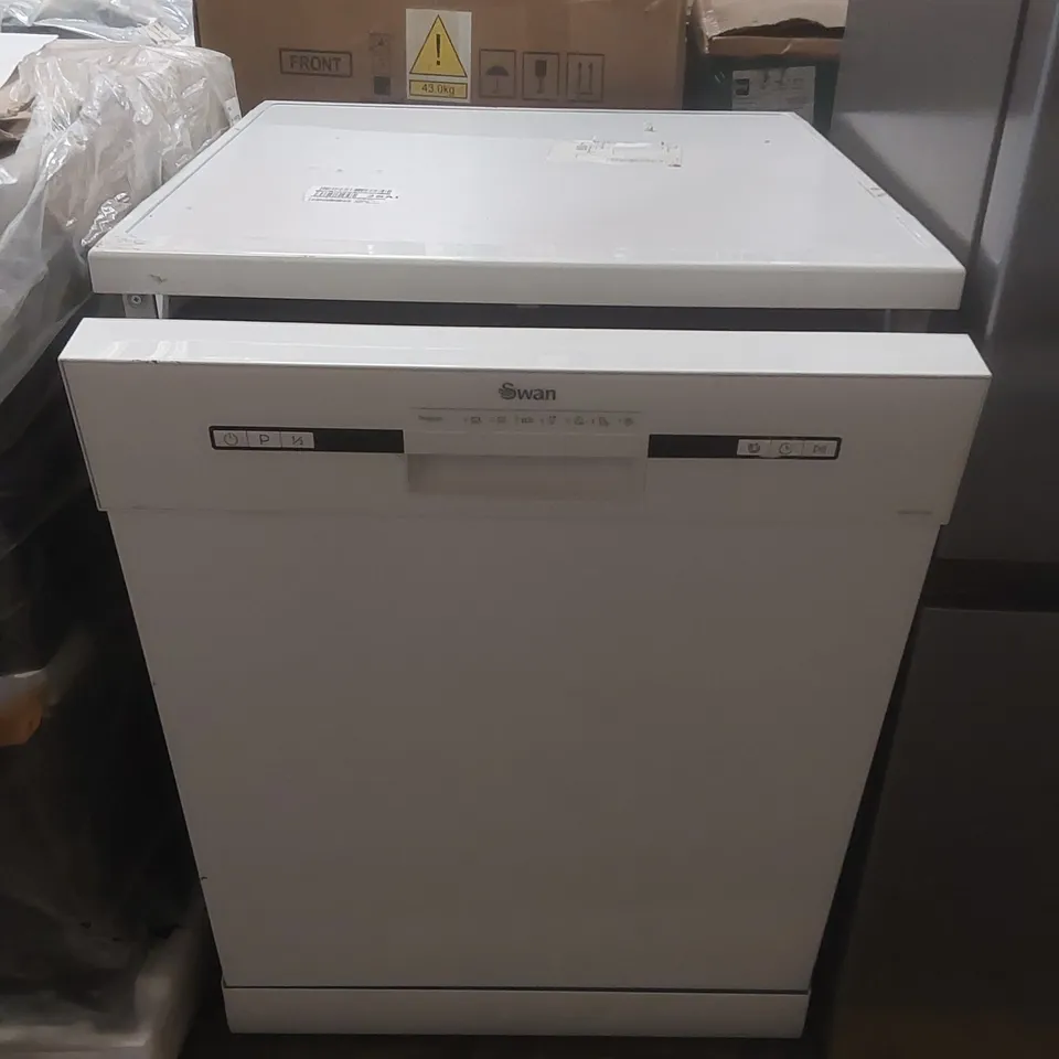 SWAN SDW751170W 14 PLACE FULLSIZE DISHWASHER - WHITE