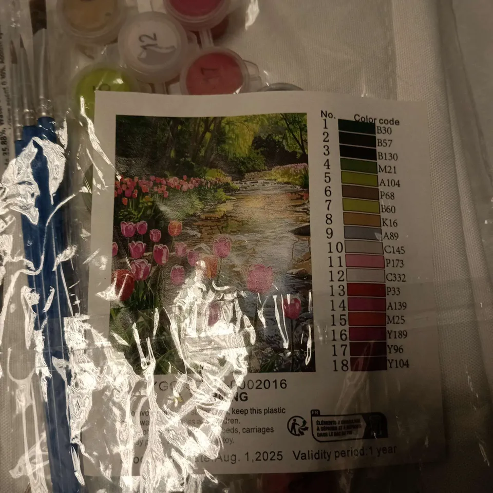 LOT OF 9 ASSORTED PAINT BY NUMBERS SETS