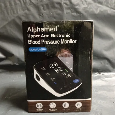 ALPHAMED UPPER ARM ELECTRONIC BLOOD PRESSURE MONITOR