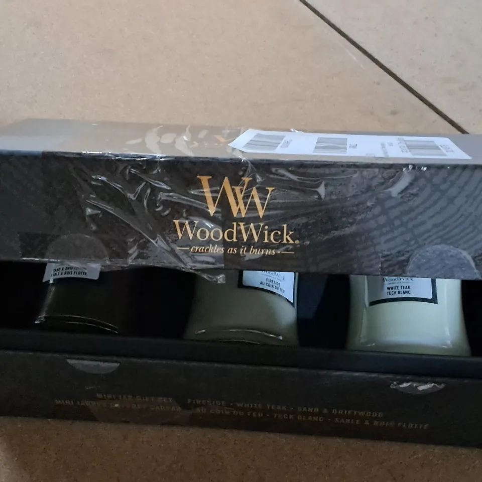 WOODWICK CANDLE SET 