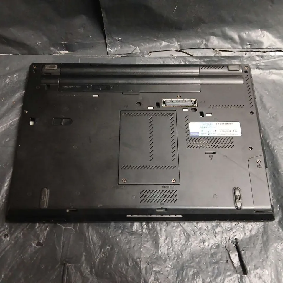 LENOVO THINKPAD LAPTOP – BLACK WITH RED TRACKPOINT - MODEL UNSPECIFIED