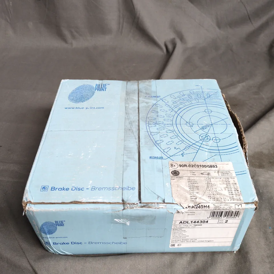 BLUE PRINT BRAKE DISC ADL144304 FOR FIAT – BOXED