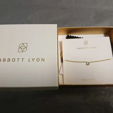 BOXED ABBOTT LYON CUSTOM NECKLACE 