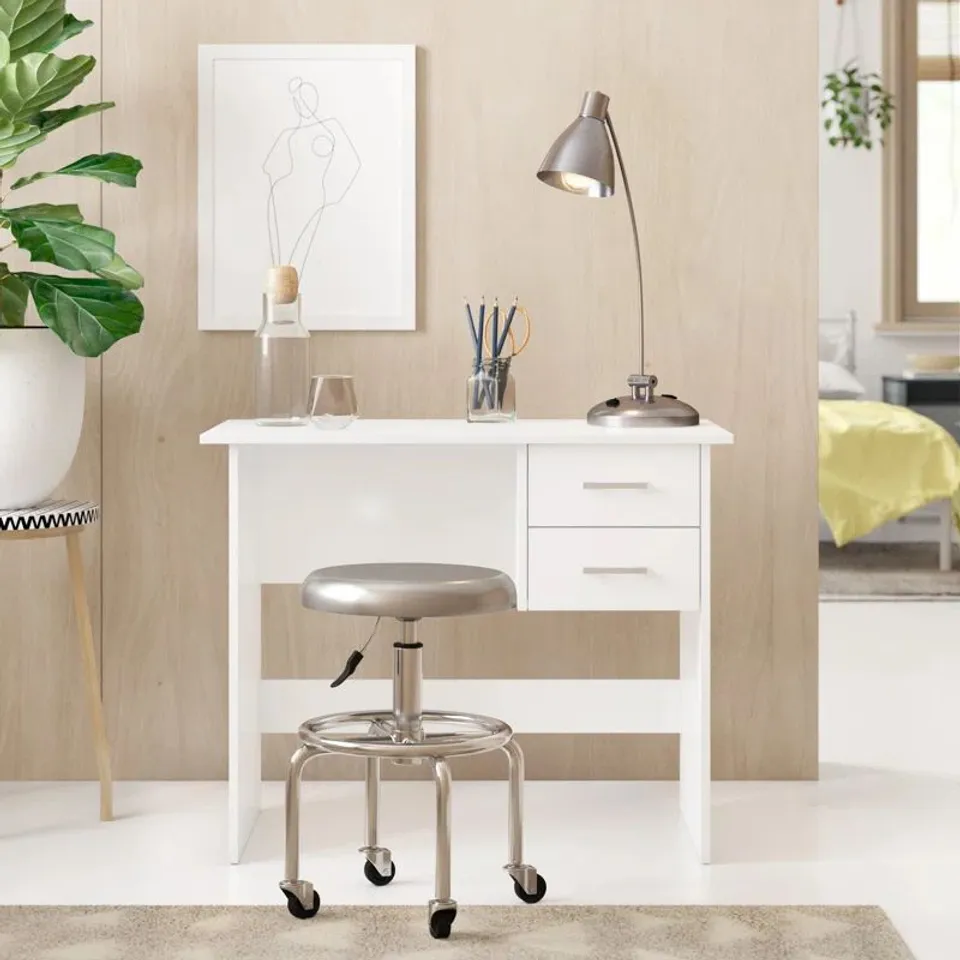 BOXED RYAN DESK - WHITE (1 BOX)