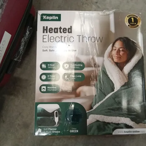 KEPLIN HEATED ELECTRIC THROW 