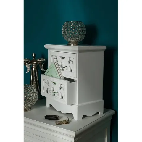BOXED COME FREESTANDING JEWELLERY ARMOIRE