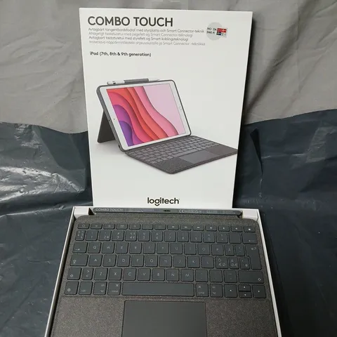 LOGITECH COMBO TOUCH KEYBOARD CASE FOR IPAD (7TH–9TH GEN) – BOXED