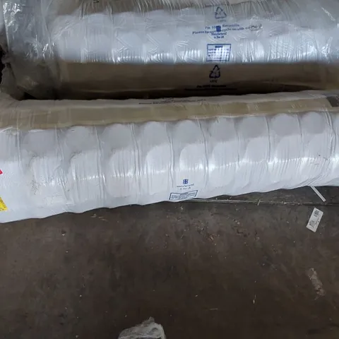 QUALITY BAGGED AND ROLLED SERENITY HYBRID COIL AND MEMORY FOAM MATTRESS 