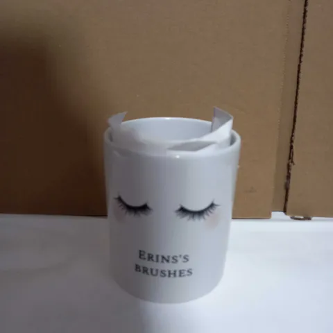 PERSONALISED EYELASHES CERAMIC STORAGE POT