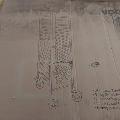 BOXED VOGUE RACKING TROLLEY 