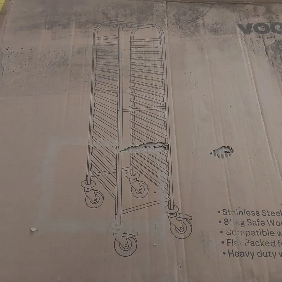 BOXED VOGUE RACKING TROLLEY 