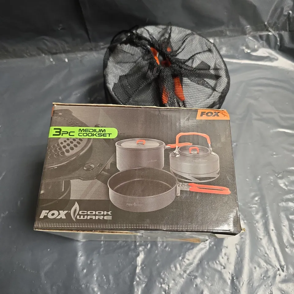 FOX COOKWARE 3PC MEDIUM COOKSET – BOXED