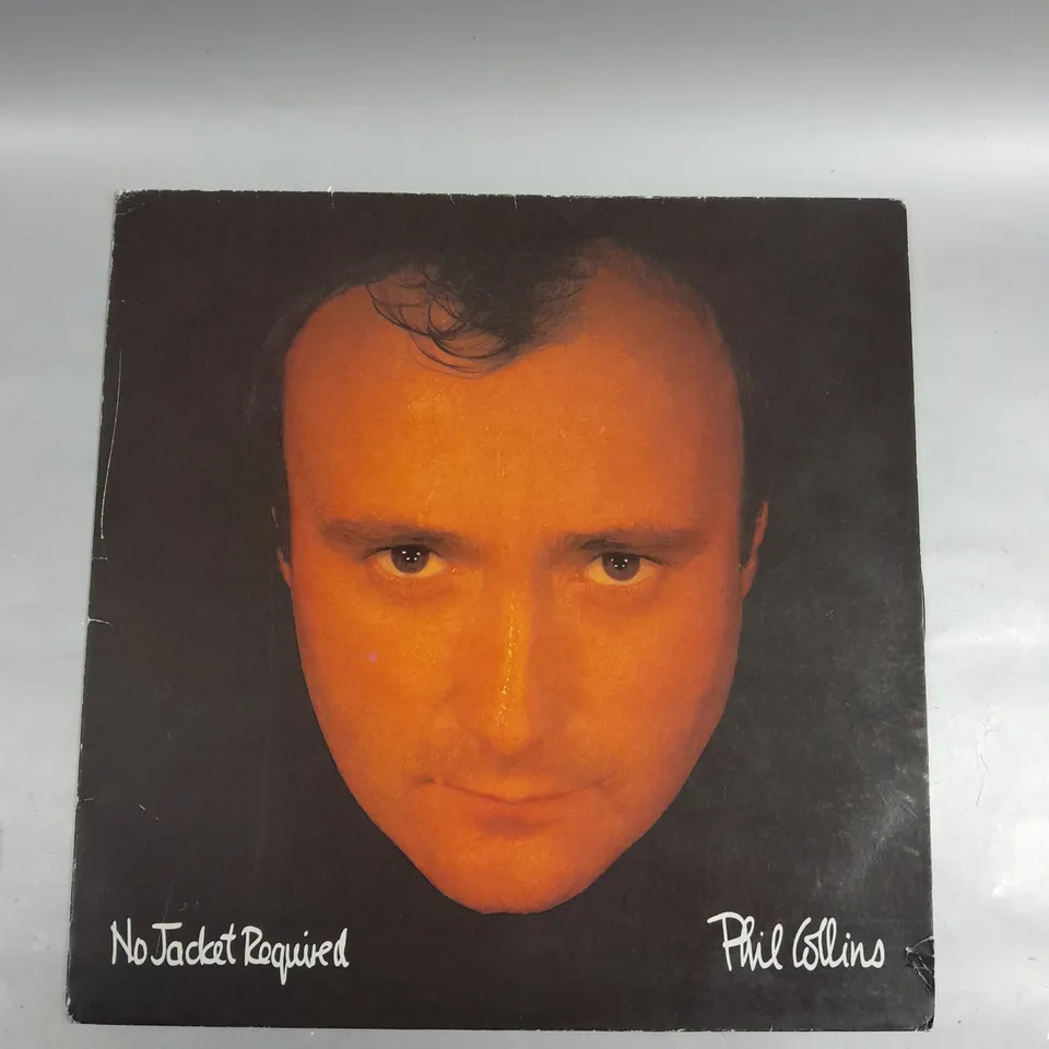 PHIL COLLINS NO JACKET REQUIRED VINYL 