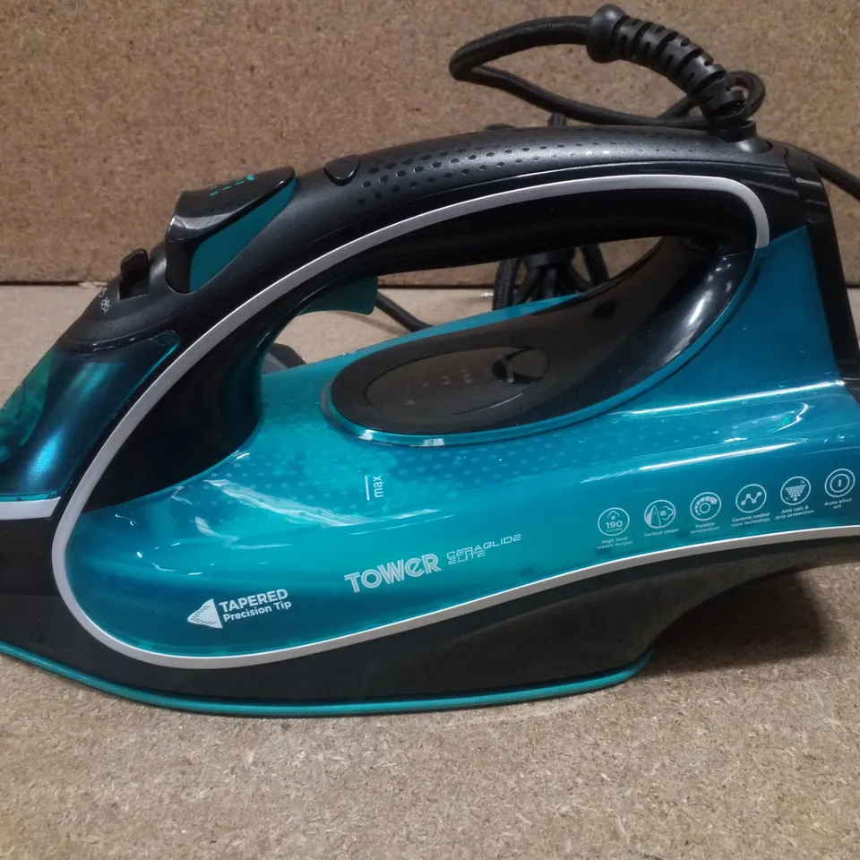 TOWER T22026TL CERAGLIDE ONE TEMP 3100 WATT IRON