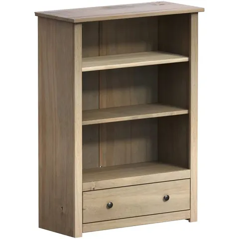 BOXED VIDA DESIGNS PANAMA 1 DRAWER BOOKCASE