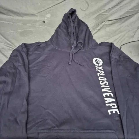 XPLOSIVE APE NAVY HOODED SWEATSHIRT SIZE 4XL