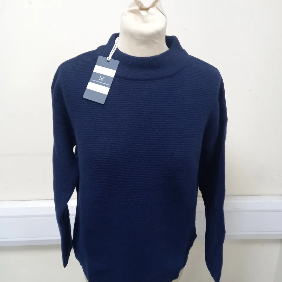 CREW CLOTHING COMPANY HARMONY LINK FUNNEL JUMPER SIZE 6