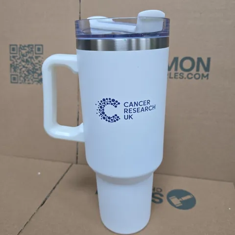 BOXED DOUBLE WALLED STAINLESS STEEL TRAVEL MUG 