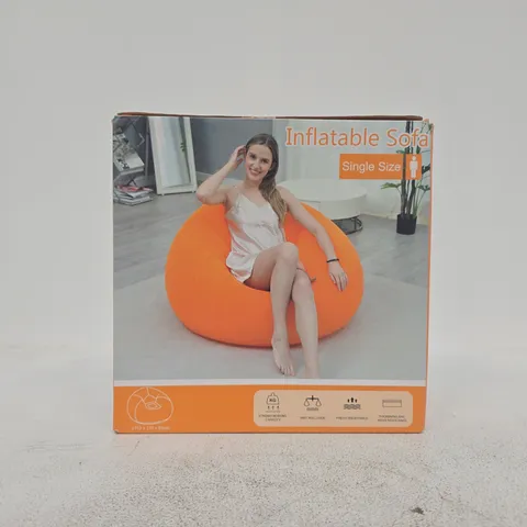 BOX OF APPROXIMATELY 10 ASSORTED HOUSEHOLD ITEMS TO INCLUDE INFLATABLE SOFA, ETC
