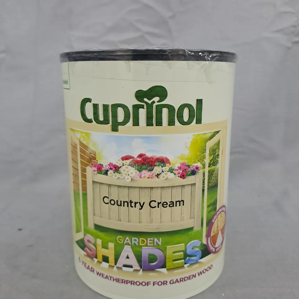 CUPRINOL GARDEN SHADES COUNTRY CREAM WOOD STAIN – 1 L