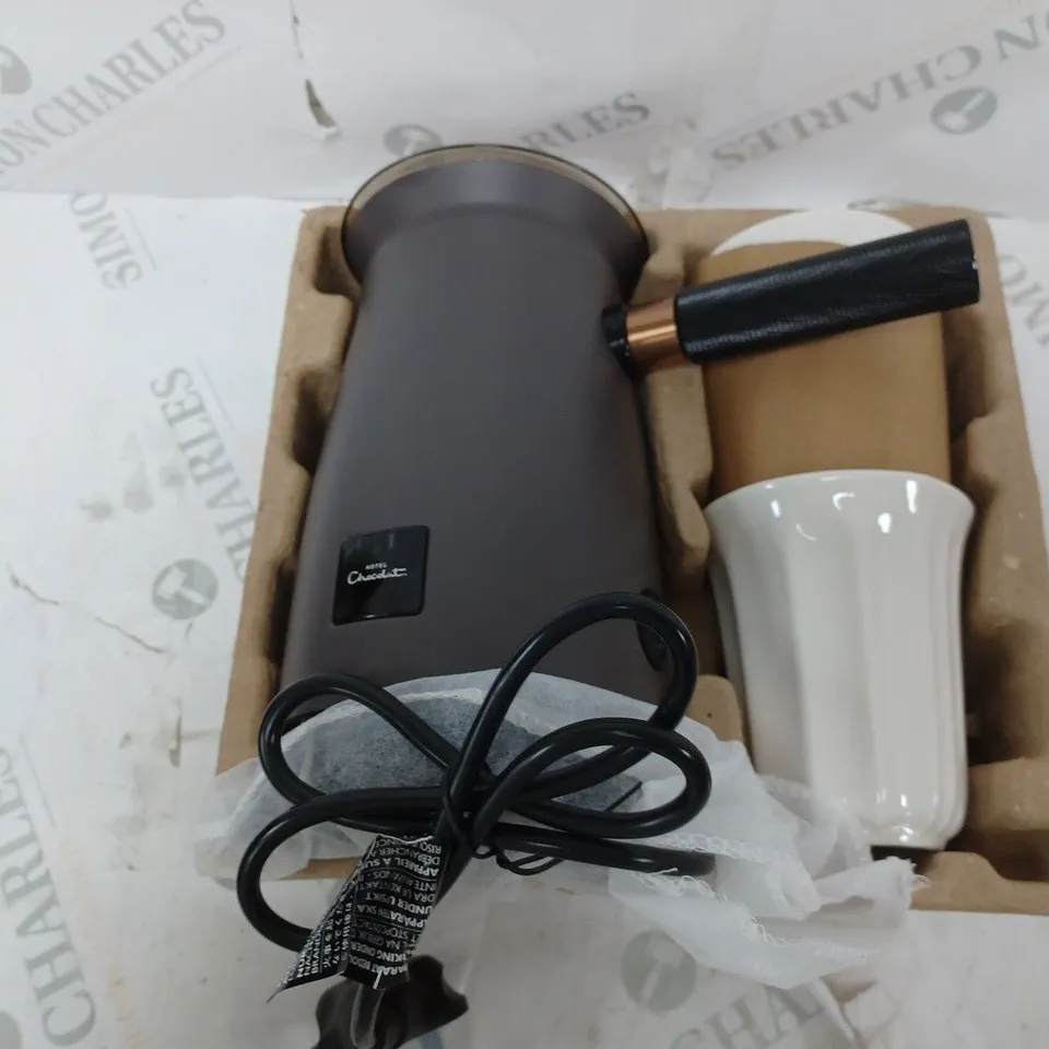 HOTEL CHOCOLAT FELVETISER DRINKING CHOCOLATE MACHINE RRP £124.99