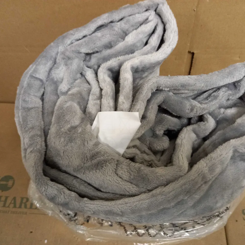HOMEDICS COMFORT PRO HEATED THROW - GREY