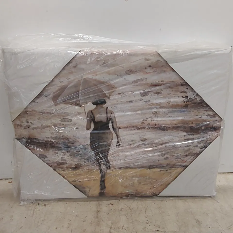 BOXED CANVAS PAINTING - 59992 UMBRELLA TIME (1 BOX)