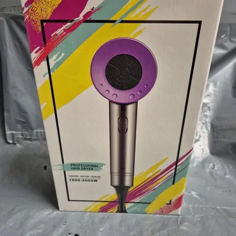 BOXED PROFESSIONAL HAIR DRYER 1800-2000W