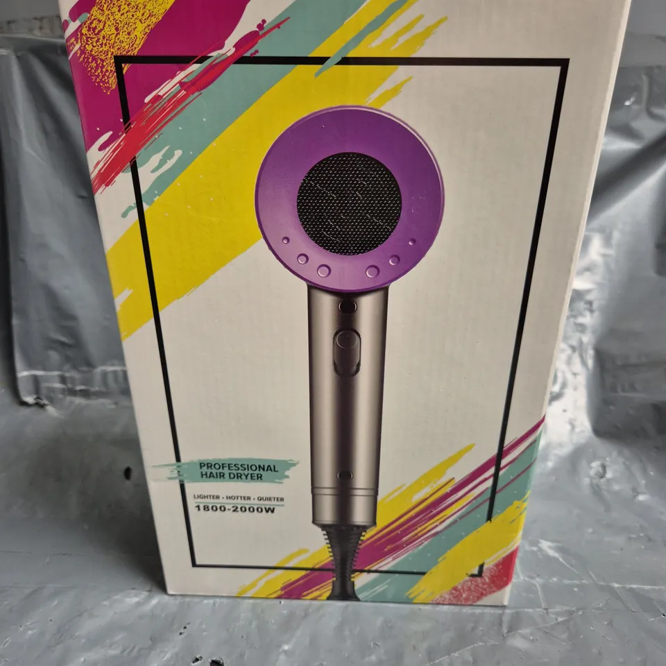 BOXED PROFESSIONAL HAIR DRYER 1800-2000W 
