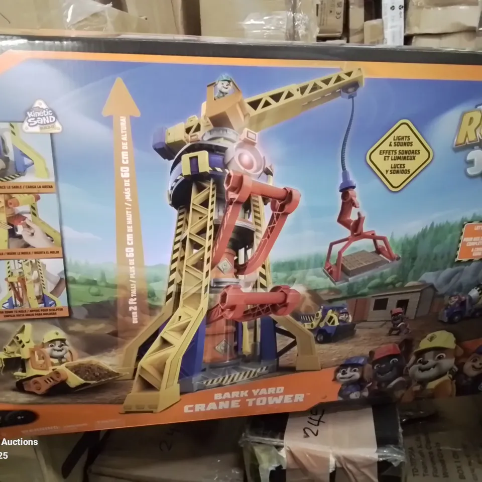 RUBBLE & CREW BARKYARD CRANE TOWER PLAYSET