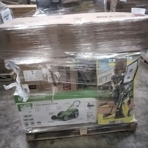 PALLET OF APPROXIMATELY 6 UNPROCESSED RAW RETURN HOUSEHOLD AND ELECTRICAL GOODS TO INCLUDE;