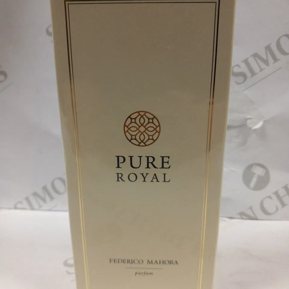 BOXED AND SEALED FEDERICO MAHORA PURE ROYAL FEMME PARFUM 3X 50ML