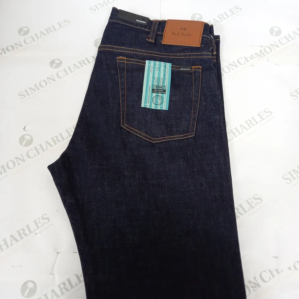 PAUL SMITH TAPERED DENIM JEANS SIZE 32R