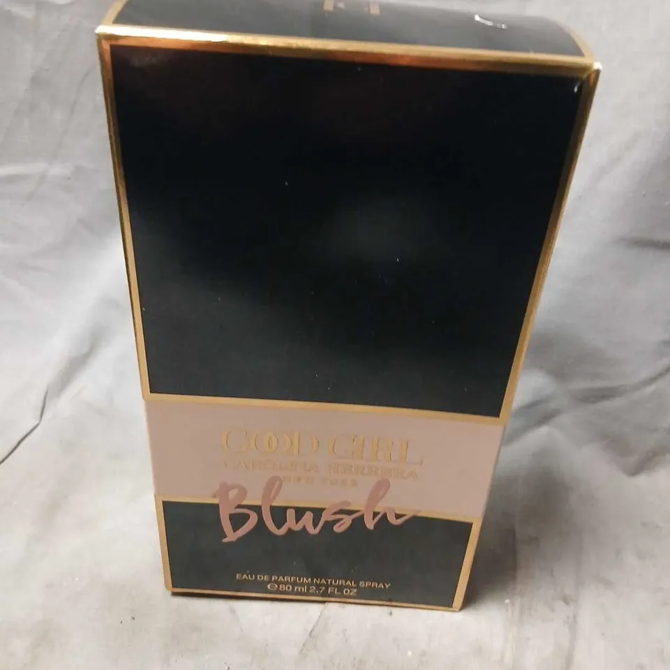 BOXED GOOD GIRL CAROLINA HERRERA BLUSH EAU DE PARFUM NATURAL SPRAY 80ML