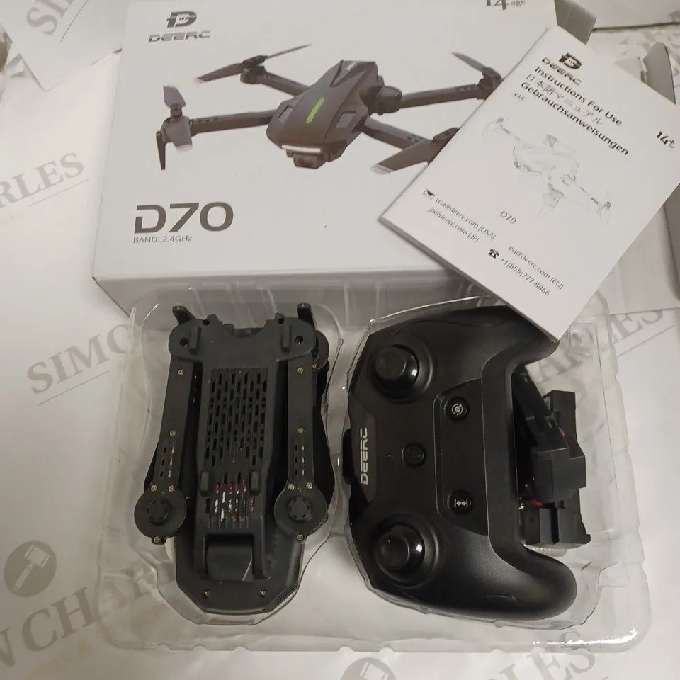 BOXED DEERC D70 DRONE