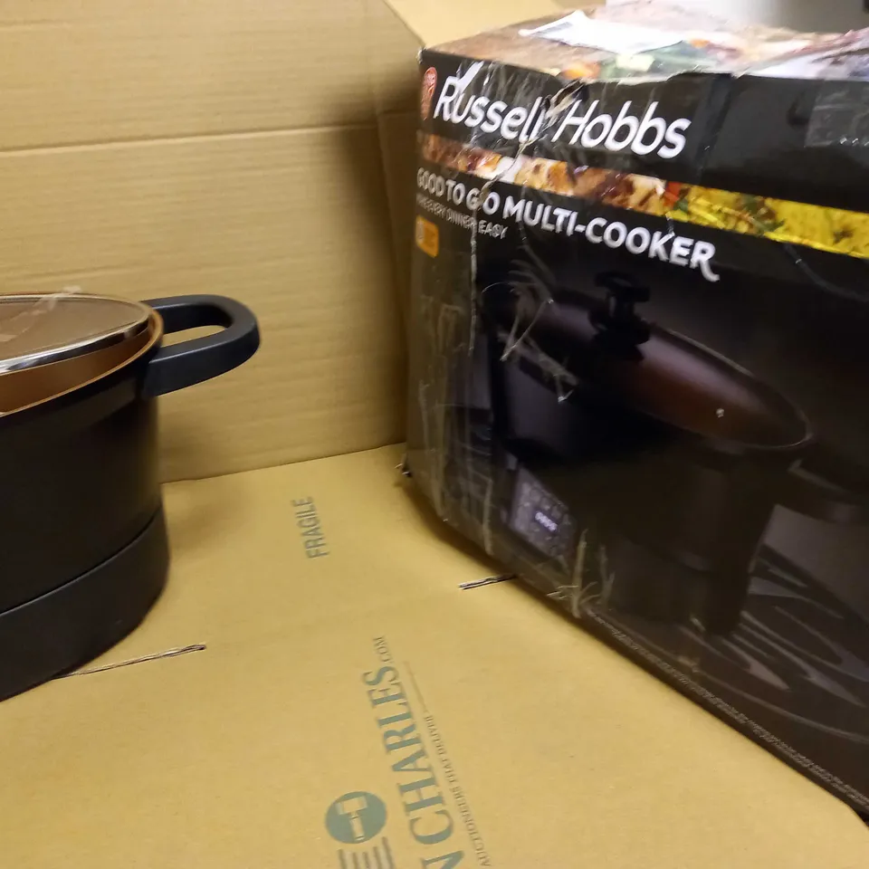 RUSSELL HOBBS GOOD-TO-GO MULTICOOKER