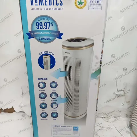 BOXED HOMEDICS TOTALCLEAN PETPLUS AT-PET02A-GB AIR PURIFIER