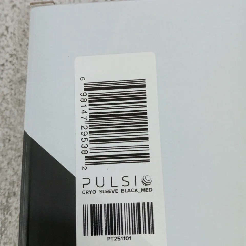 PULSIO CRYO SLEEVE BLACK MEDIUM