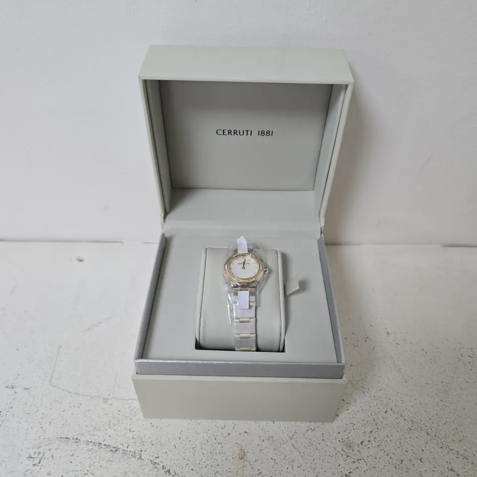 BOXED CERRUTI 1881 WOMEN RENDINARA WATCH