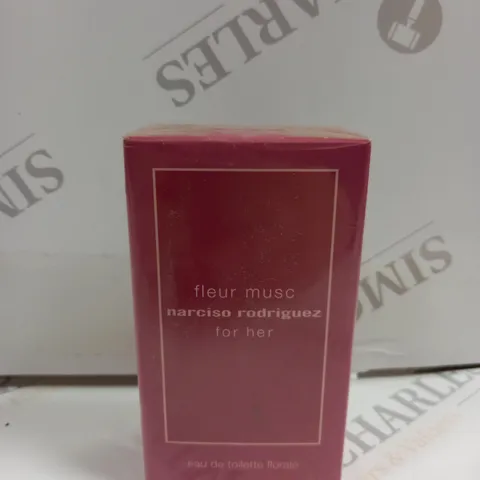 BOXED NARCISO RODRIGUEZ FLEUR MUSC FOR HER EAU DE PARFUM - 50ML