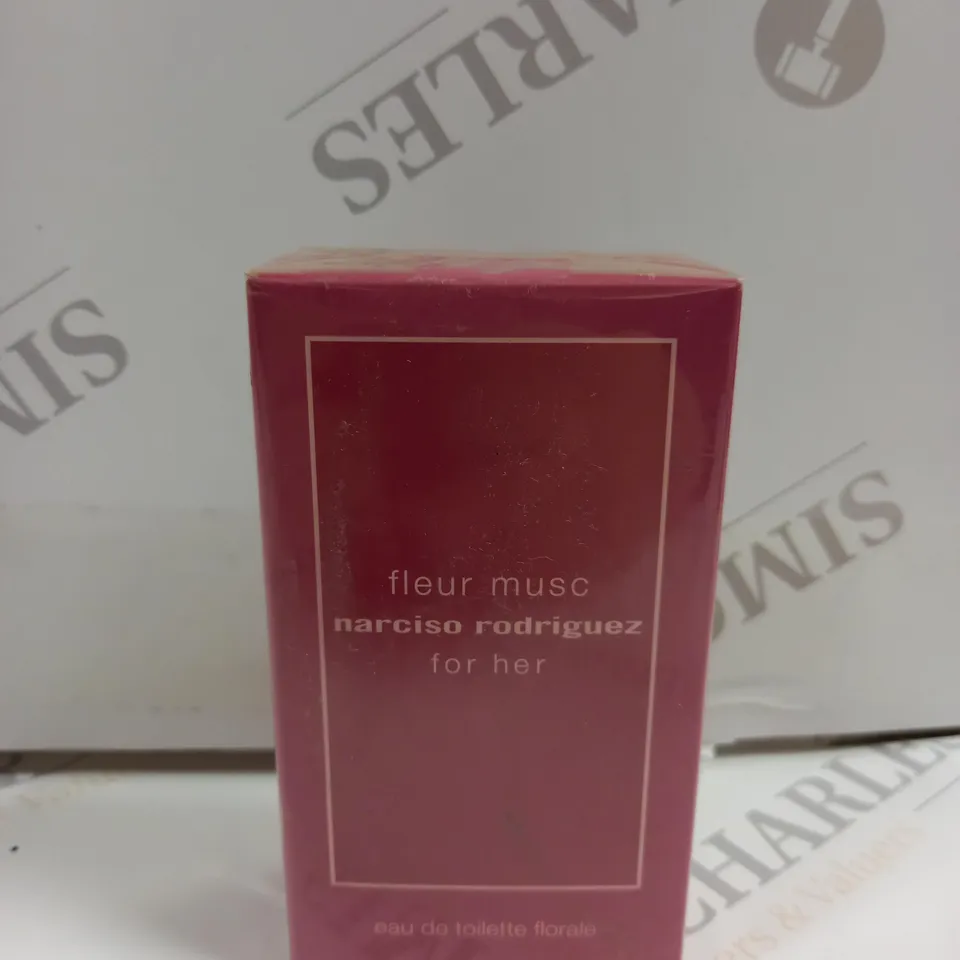 BOXED NARCISO RODRIGUEZ FLEUR MUSC FOR HER EAU DE PARFUM - 50ML