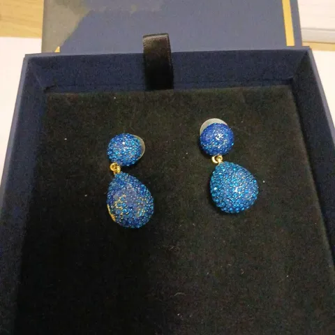 BUTLER & WILSON DOUBLE CRYSTAL BALL EARRINGS 2 