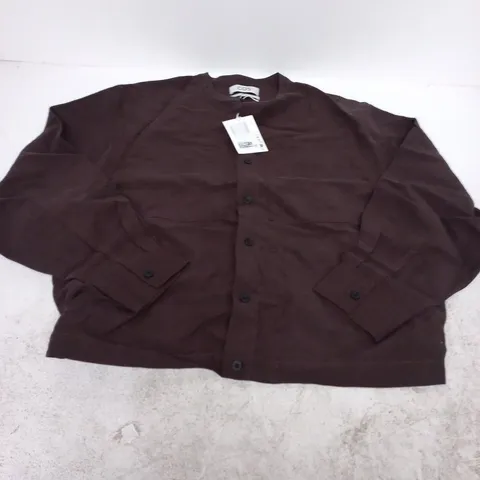 COS OVERSIZED CARDIGAN – BROWN, EUR S (CN 175/92A)