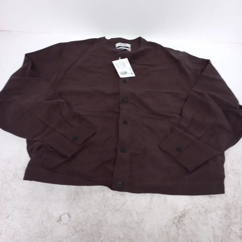 COS OVERSIZED CARDIGAN – BROWN, EUR S (CN 175/92A)