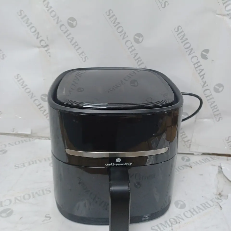 BOXED COOK'S ESSENTIALS 4L AIR FRYER IN BLACK